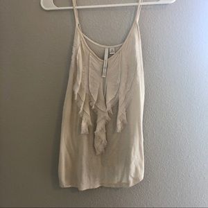 Cream tank top